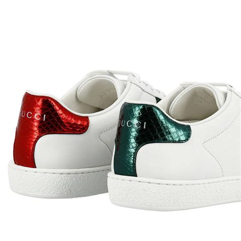 gucci white web sneakers|white Gucci sneakers for women.